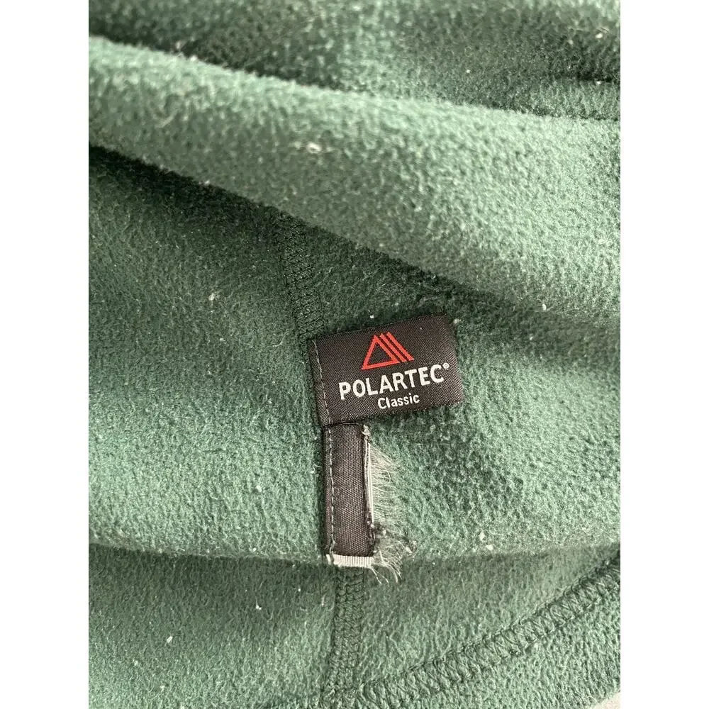 Kathmandu Sweater Mens Medium Quarter Zip Fleece Jacket Green Pullover N197